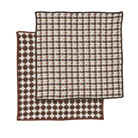 Kit Recycled Cotton Dish Cloth Set | Cocoa