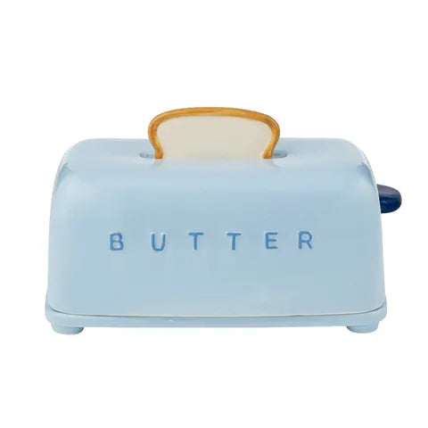 Buerre Ceramic Butter Dish | Blue