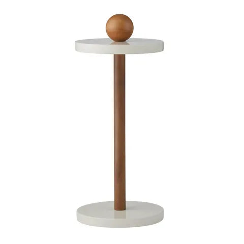 Axis Wood Paper Towel Holder | Ivory