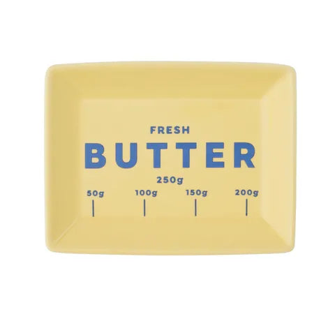 Buerre Ceramic Butter Plate