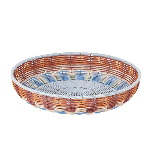 Veda PP Woven Tray | Multi