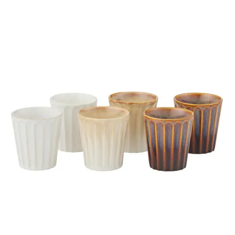 Vail Ceramic Macchiato Cup Set | Natural