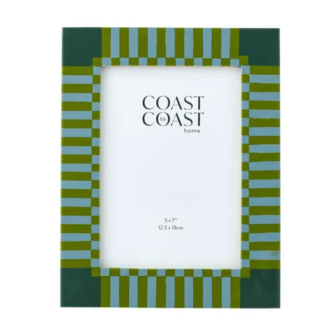 Idaho Resin 5x7 Frame | Green
