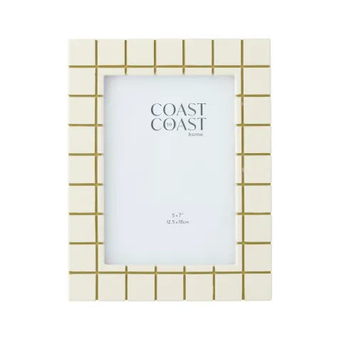 Monroe Resin Frame | Olive/Ivory