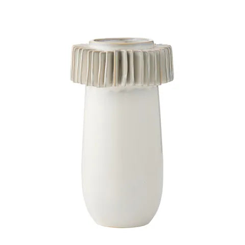 Argus Ceramic Vase | Ivory