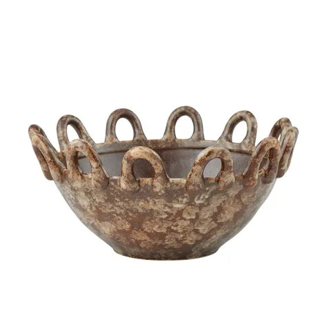 Valeria Ceramic Bowl | Chocolate