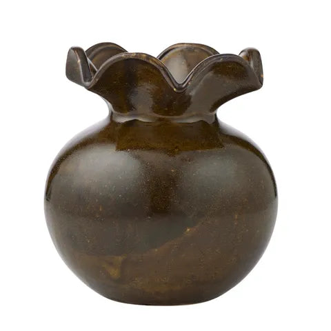 Hollis Ceramic Vase | Light Olive