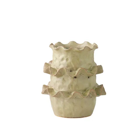 Ayla Ceramic Vase | Sage