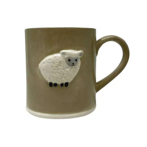 Baa Ceramic Mug | Brown
