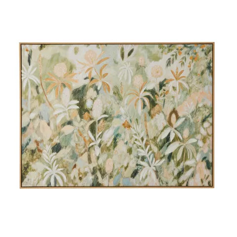Barnes Natural Frame Oil Canvas