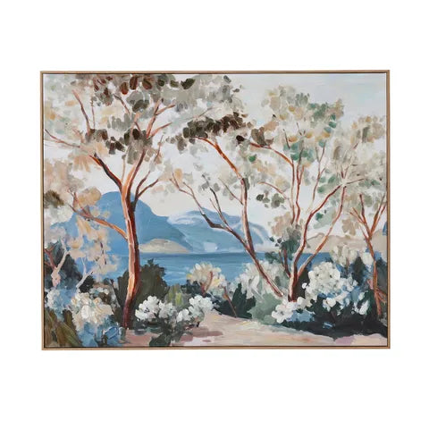 Eildon Ash Frame Oil Painting