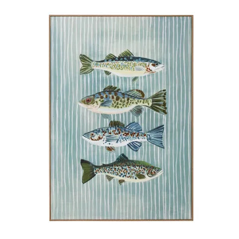 Shad Ash Frame Oil Painting