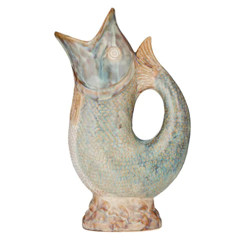 Pescado Ceramic Jug | Mint