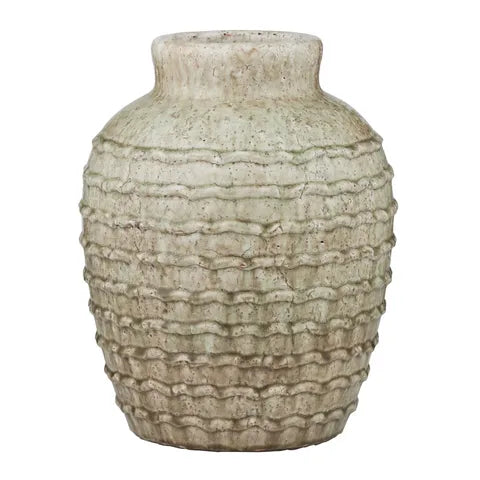 Riad Ceramic Vase | Taupe