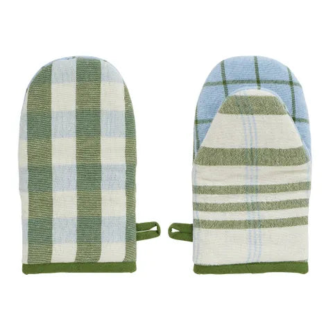 Kit Recycled Cotton Oven Mitt | Olive