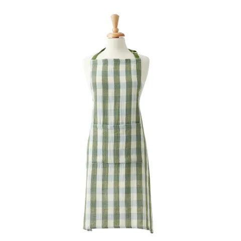 Kit Recycled Cotton Apron | Olive