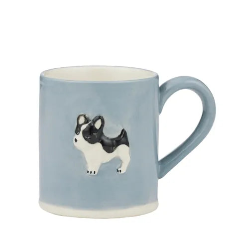 Frenchie Ceramic Mug | Steel