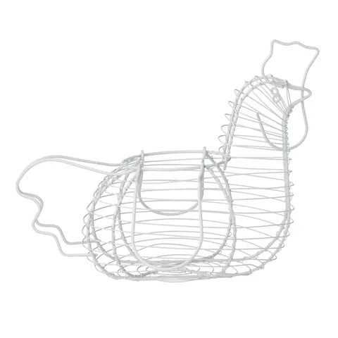 Chook Metal Basket | Ivory