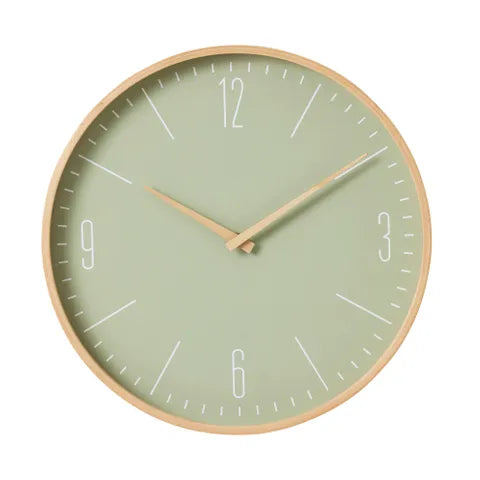 Tempo Wood Clock | Aloe/Natural