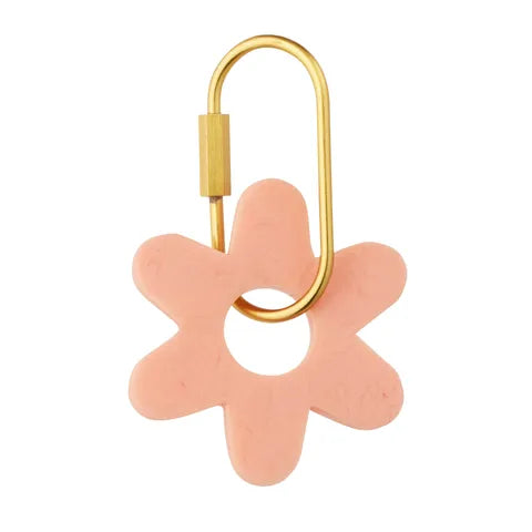 Kip Resin Flower Key Ring