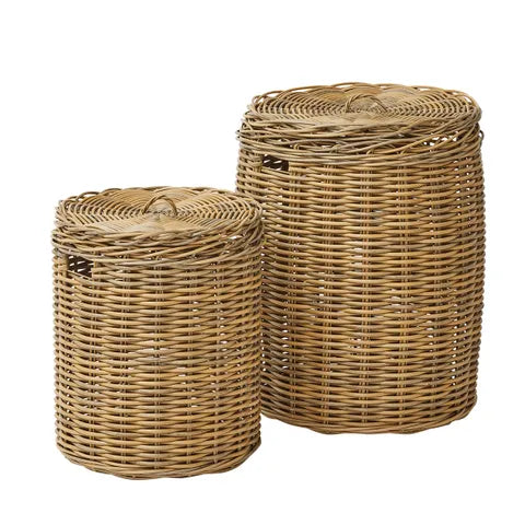 Rogue Hampers w Lid | Natural