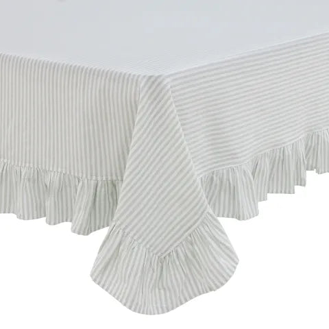 Natale Cotton Tablecloth | Sage