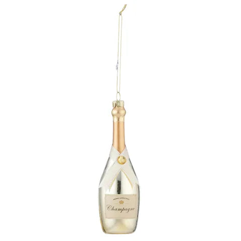 Champagne Ornament Glass | Gold