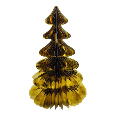 6 Tier Leyland Paper Tree | Gold