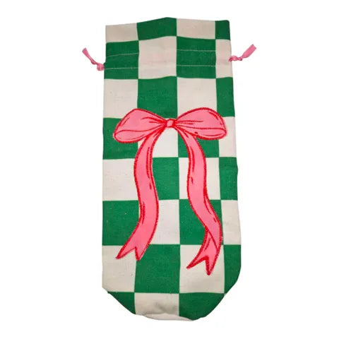 Pop Bow Bottle Bag Fabric