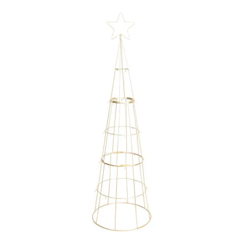 5 Tier Tree Metal | Gold