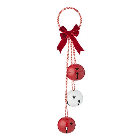 Trio Bell Door Hang Metal | Red/White
