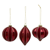 Festive Bauble | Glass Red