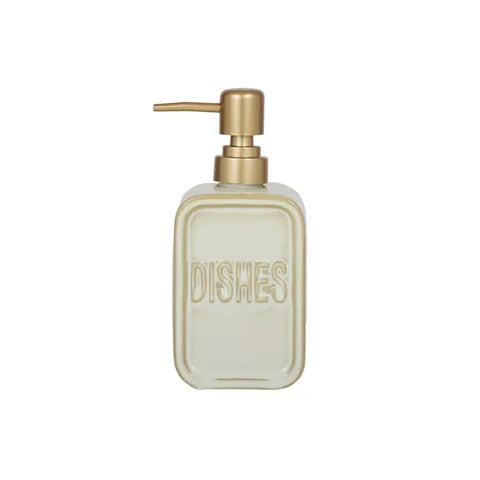 Dishes Ceramic Soap Dispenser | Ivory