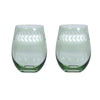 Indigo Glassware Tumbler / Flute | Green