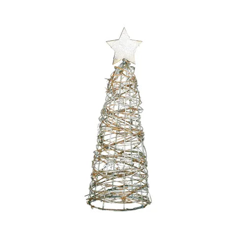Twig Cone LED Metal Natural