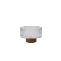 Bosco Glass + Wood Tableware Collection