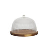 Bosco Glass + Wood Tableware Collection