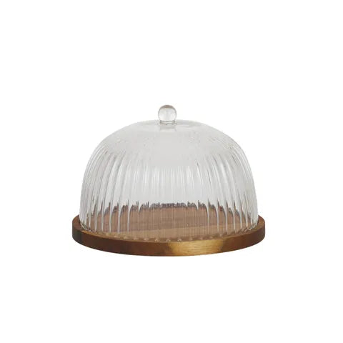 Bosco Glass + Wood Tableware Collection
