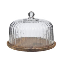 Bosco Glass + Wood Tableware Collection