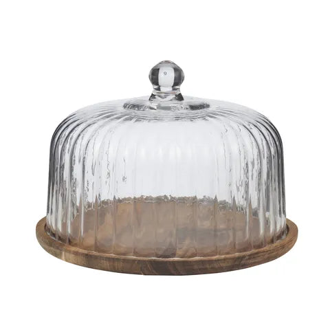 Bosco Glass + Wood Tableware Collection