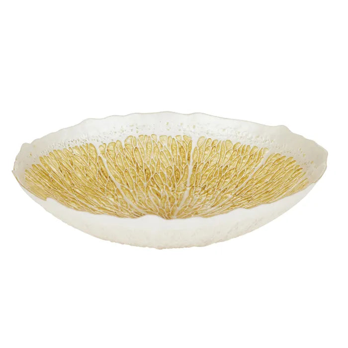 Limones Glass Bowl | Yellow