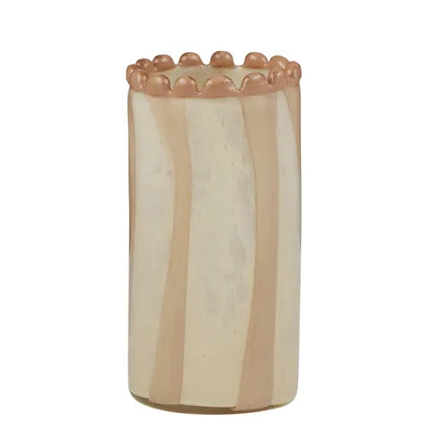 Pettine Stripe Glass Vase