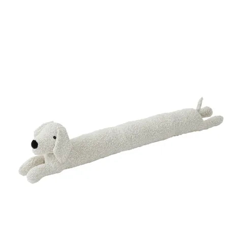 Boo Boucle Door Snake | Ivory
