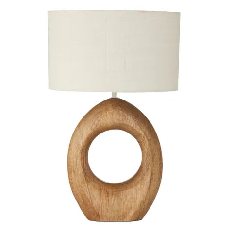 Oasis Wood Table Lamp | Natural