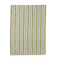 Oliva S/2 Cotton Tea Towels | Black/Green