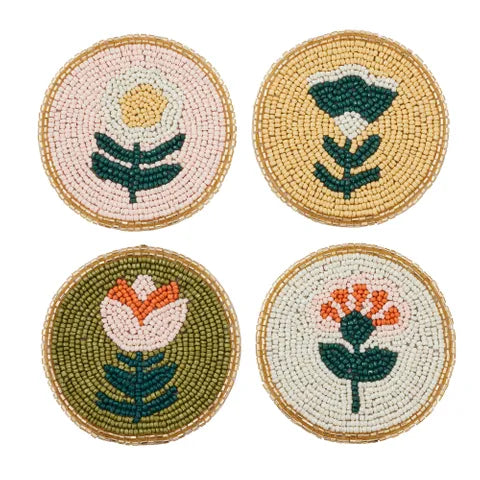 Freya S/4 Beaded Coasters