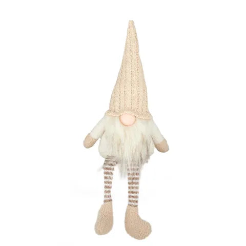 Dangly Legs Gnome Fab | White
