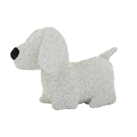 Boo Boucle Door Stop | Ivory