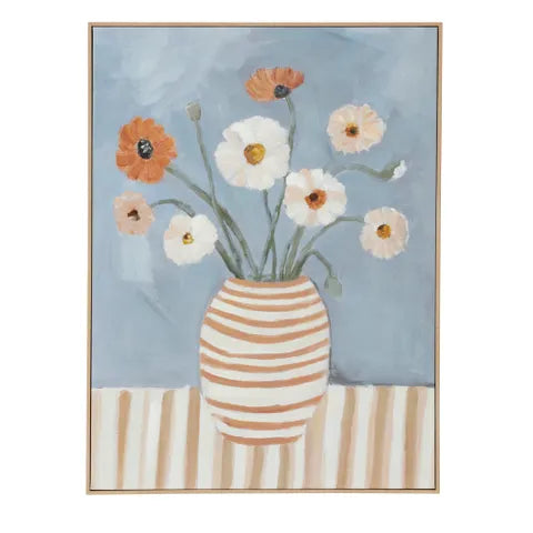 Ambra Ash Frame Oil Painting
