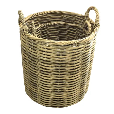 Straight PE Rattan Baskets